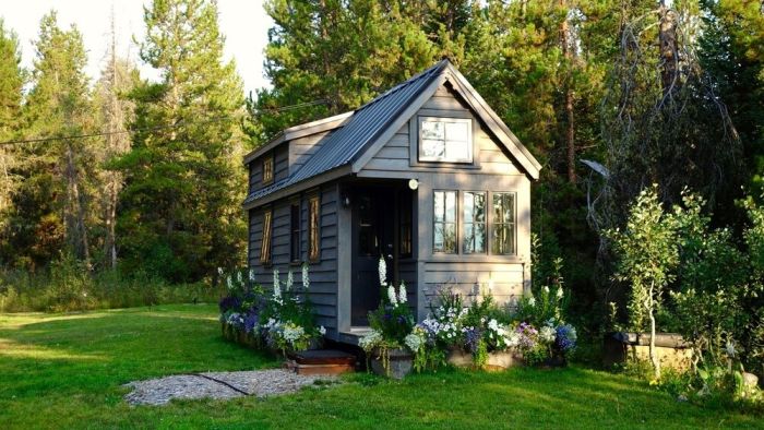 Tiny house bedroom design