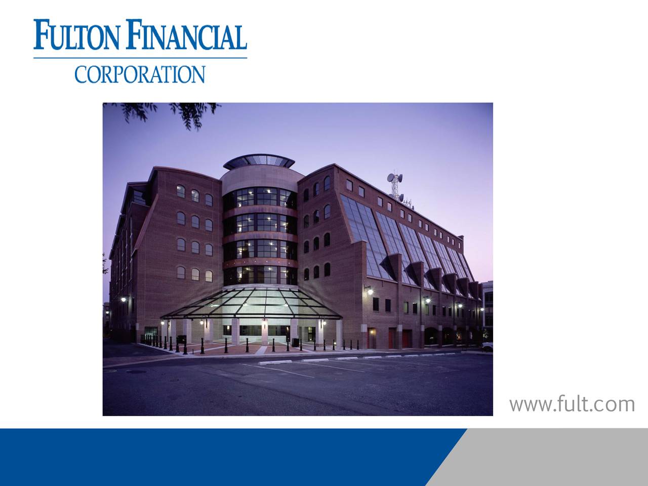 Fulton financial stock price