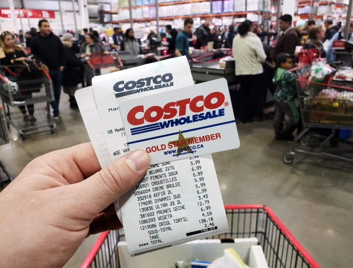 Costco stock price today nasdaq