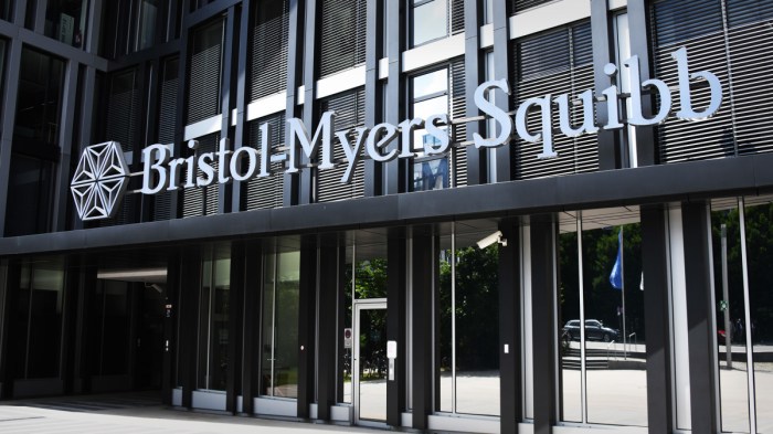 Bristol-myers stock price