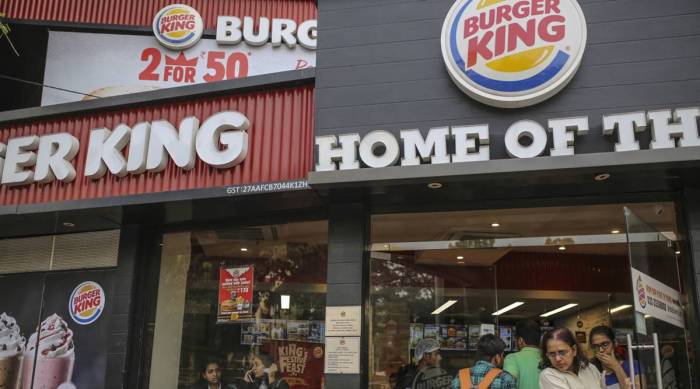 Burger king stock price today